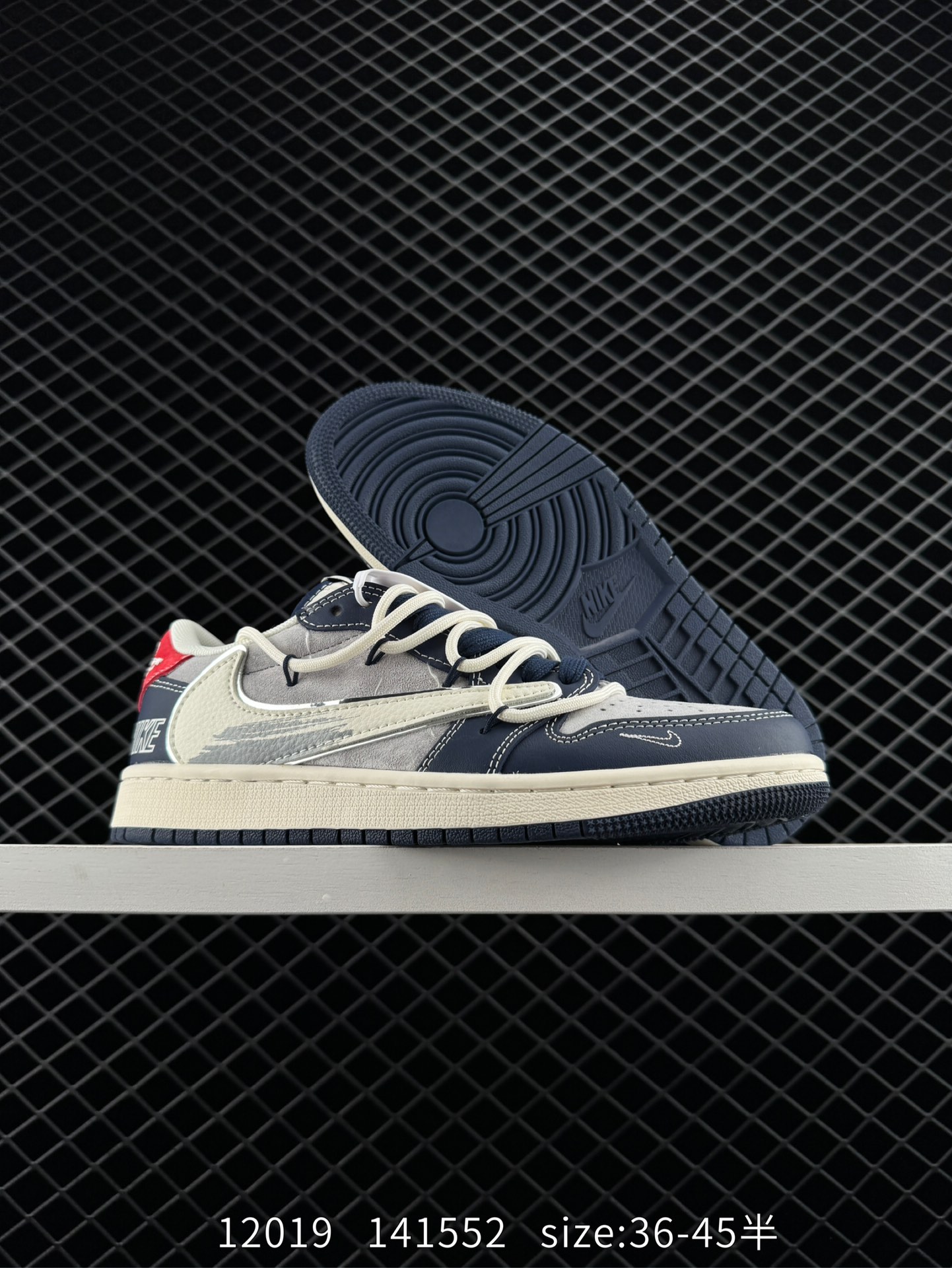 Bape x Travis Scott x Air Jordan 1 Low Bape x AJ1